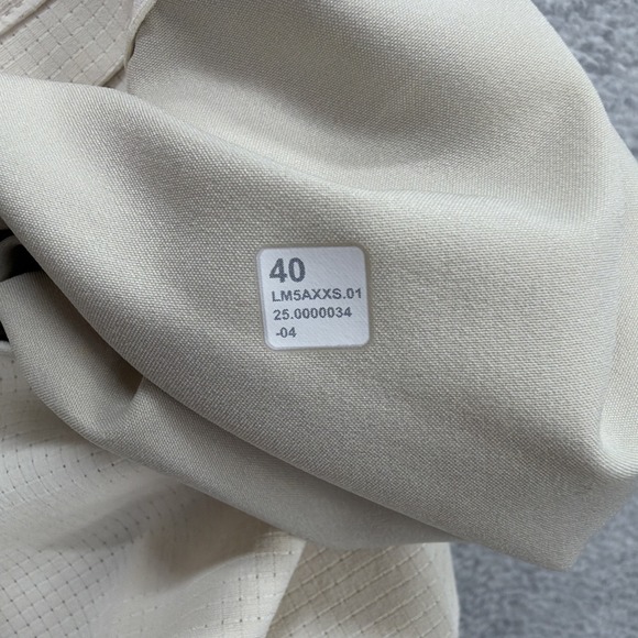 Lululemon Pants Mens 40x30 Cream Ripstop Relaxed Fit Performance Active Golf - Picture 9 of 13